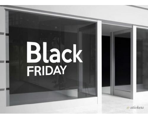 Αυτοκόλλητο βιτρίνας Black Friday 902