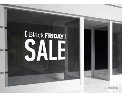 Αυτοκόλλητο βιτρίνας Black Friday 904