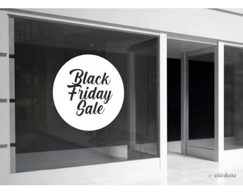 Αυτοκόλλητο βιτρίνας Black Friday 905