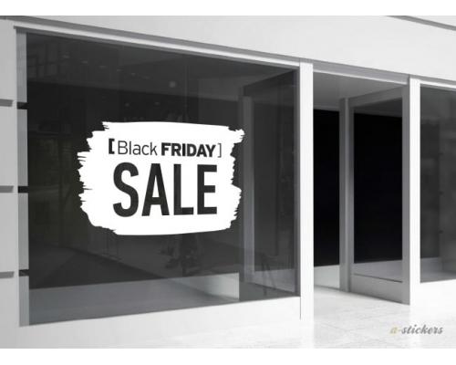 Αυτοκόλλητο βιτρίνας Black Friday 909