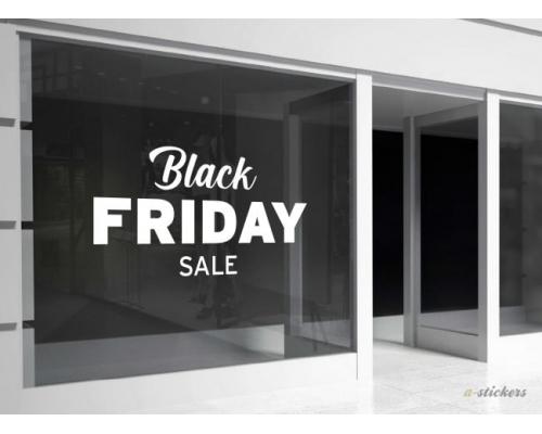 Αυτοκόλλητο βιτρίνας Black Friday 911