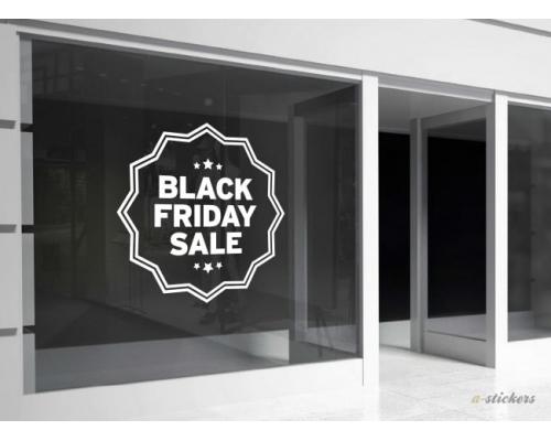 Αυτοκόλλητο βιτρίνας Black Friday 913