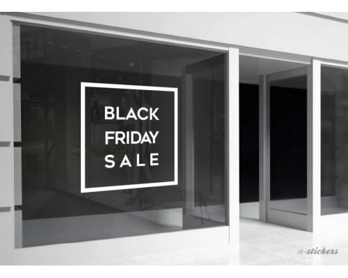 Αυτοκόλλητο βιτρίνας Black Friday 917